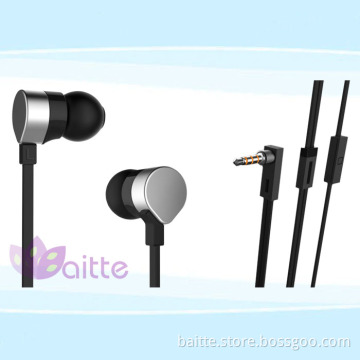 2014 Hot sale metal earphone with mic many shapefor choice
